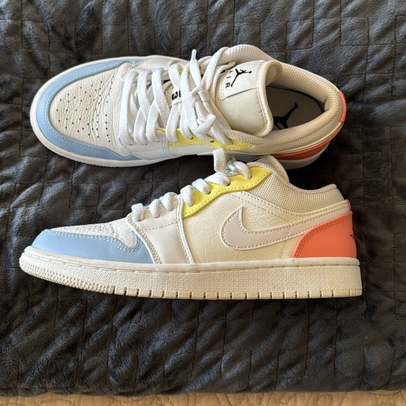 Air Jordan Low My First Coach Mutli Color Sneaker - Picture 9 of 11